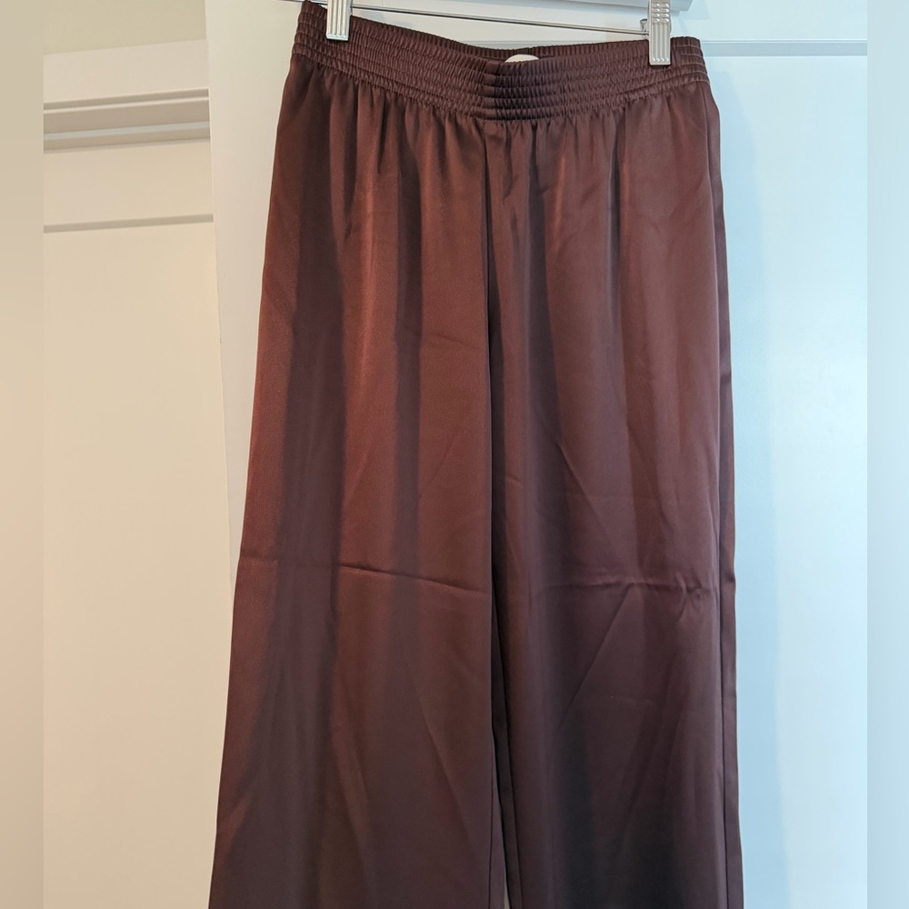 Aritzia silk pants